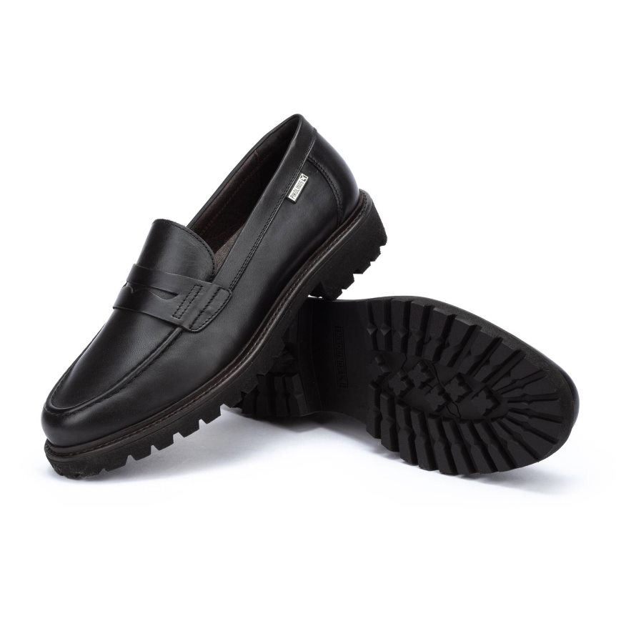 Men's Pikolinos TOLEDO Moccasins Black | NZ C2019Q7